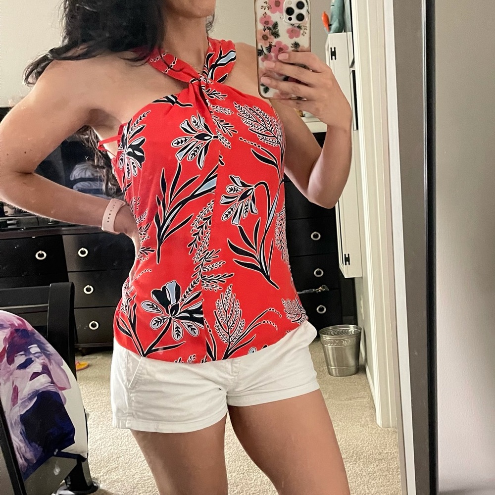 NWOT red top by banana republic